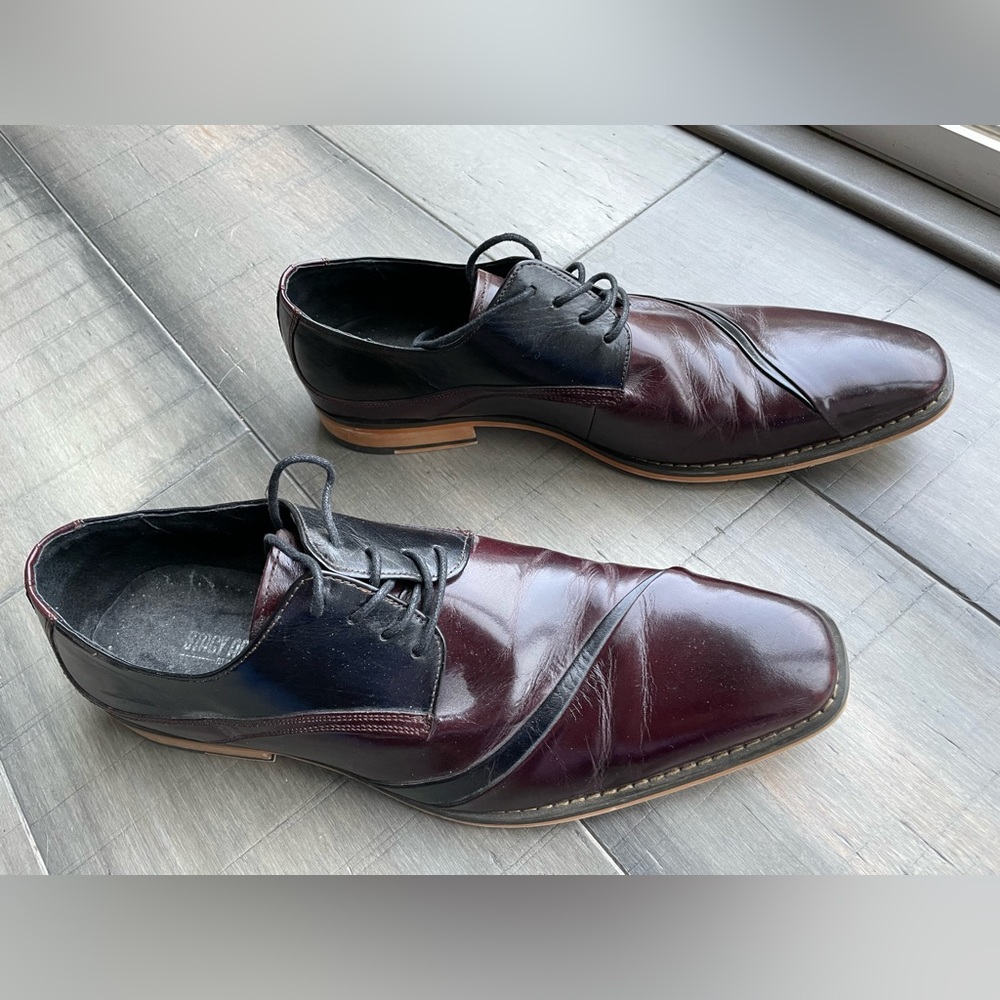 Stacey Adams 2 tone dress shoes 11.5